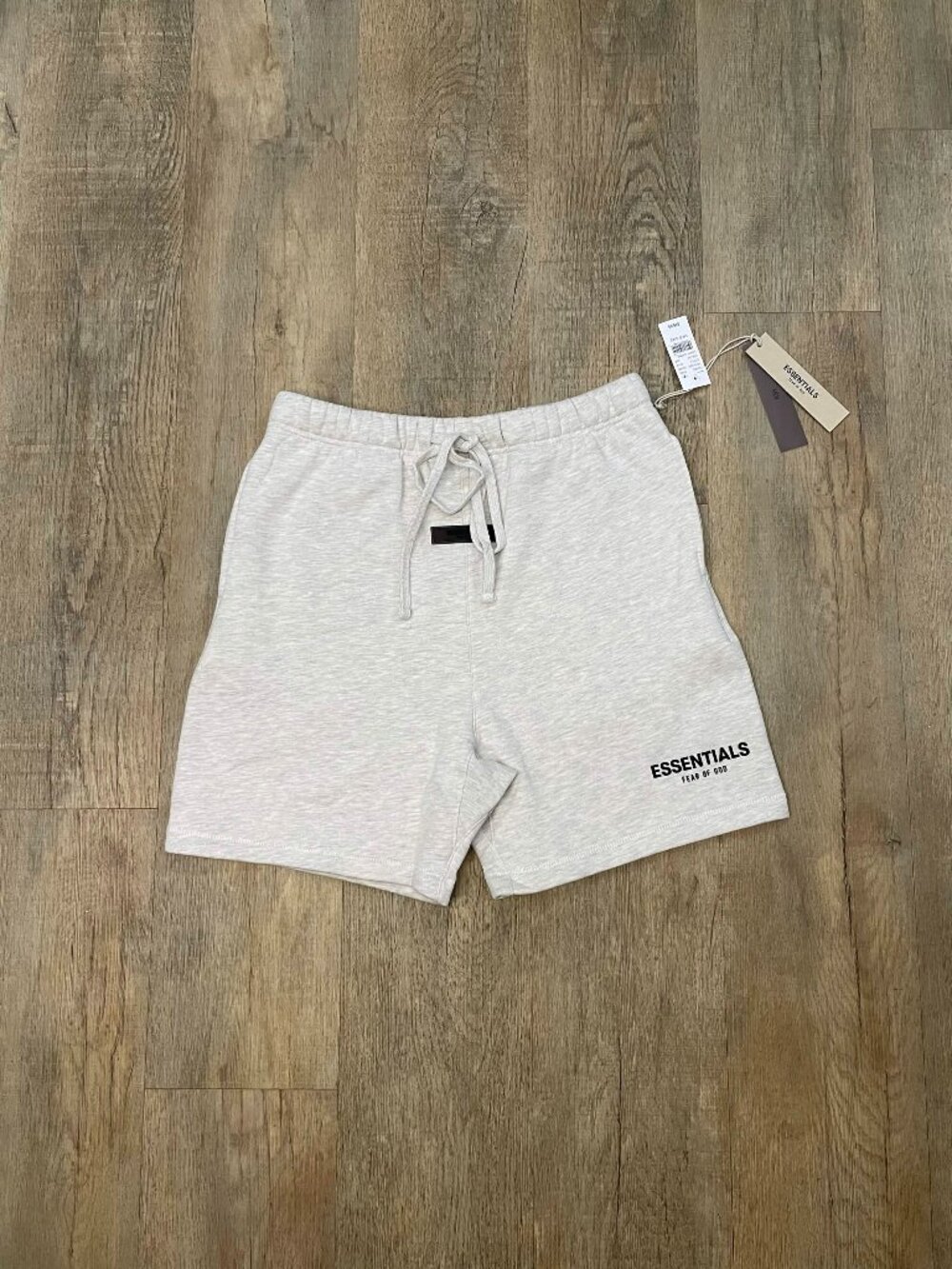 Fear Of God Essentials Light Oatmeal Shorts Size L